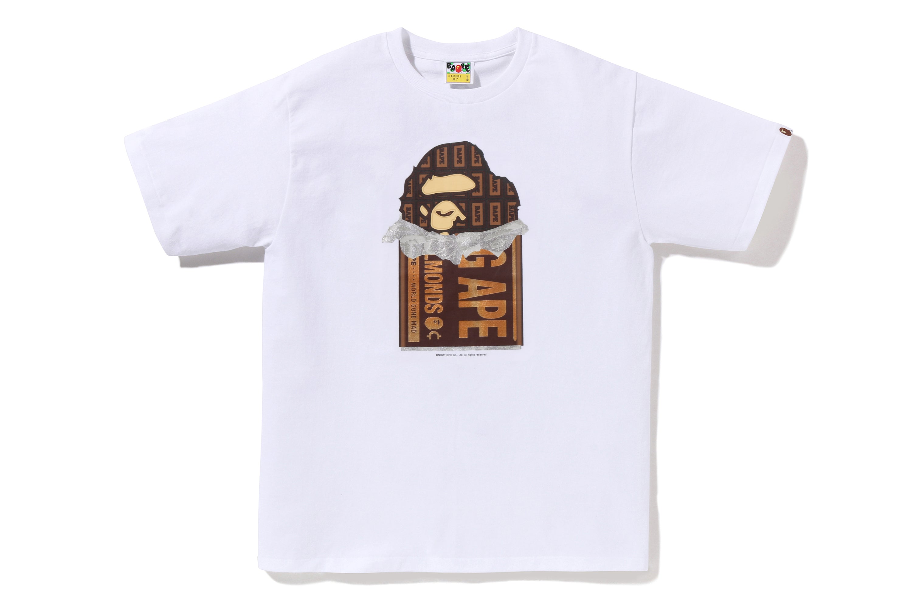 BAPE Chocolate Bar Ape Tee Men's Apparel – ASPHALT