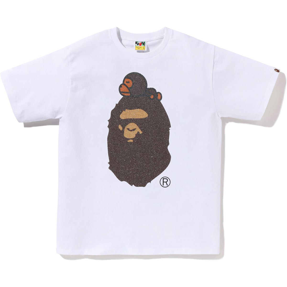 BAPE Glass Beads Milo On Bape Tee Men