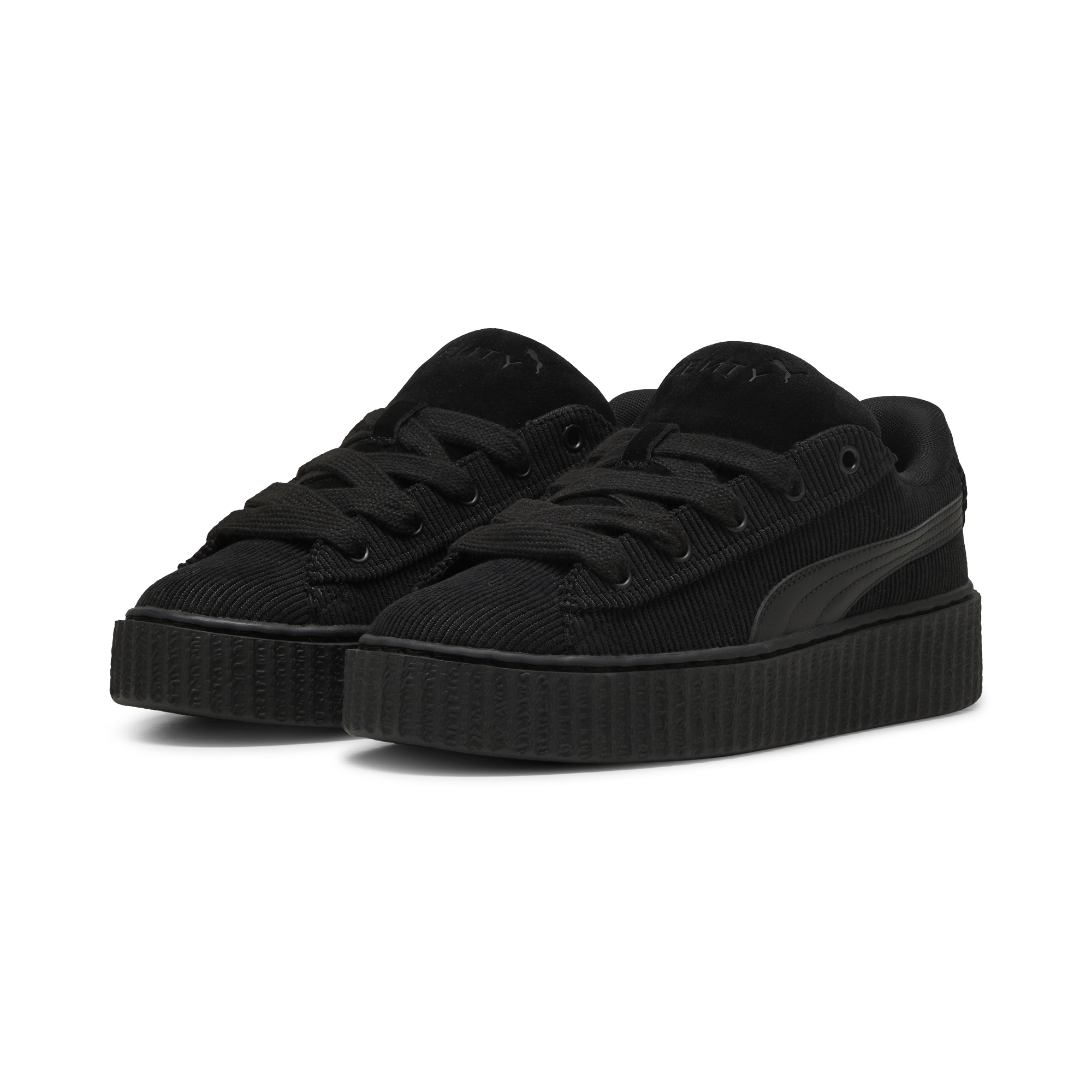 Explore Now PUMA Creeper Phatty Corduroy Sneakers For Women ASPHALT