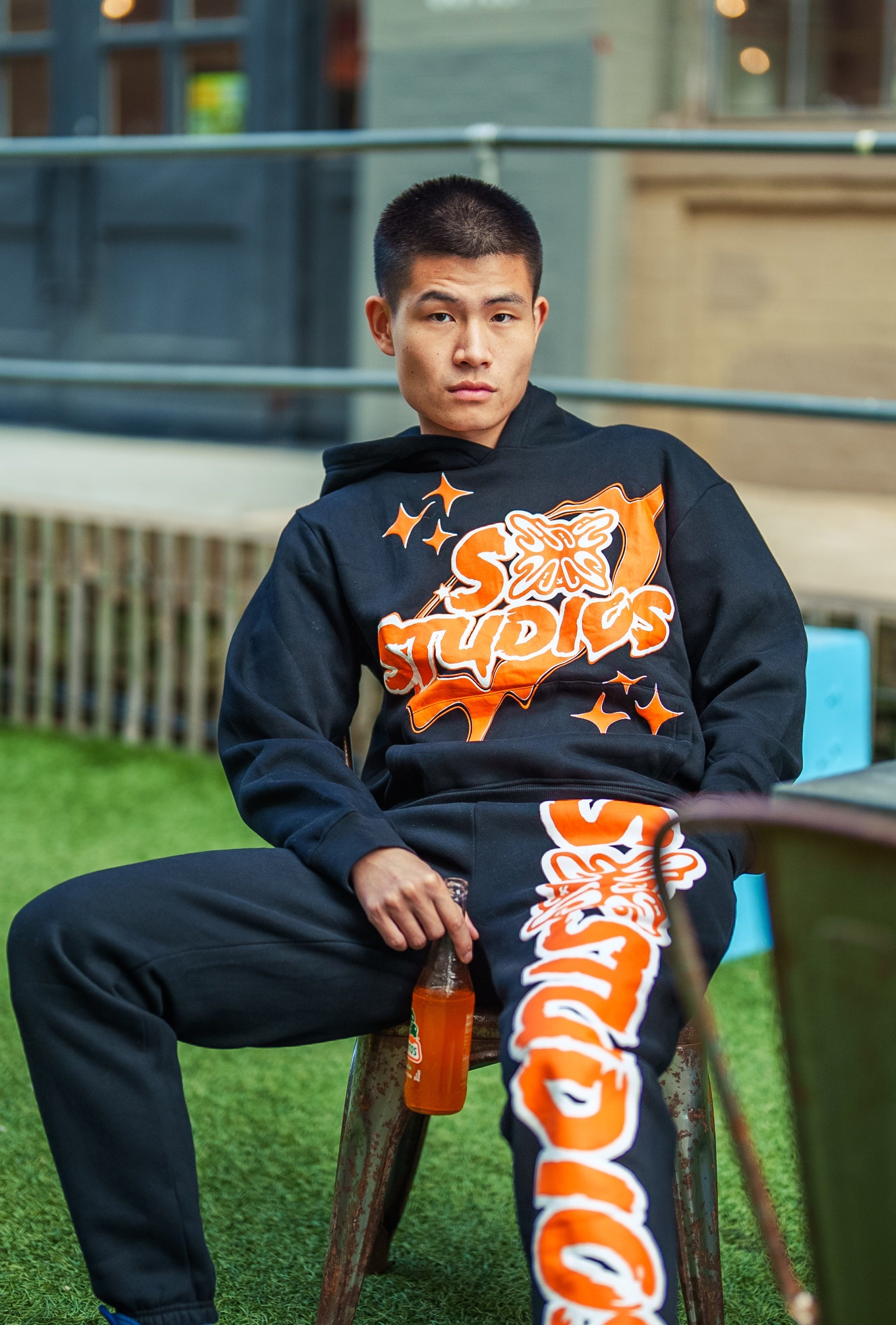 SB STUDIOS Stain Bandz Sweatsuit – ASPHALT