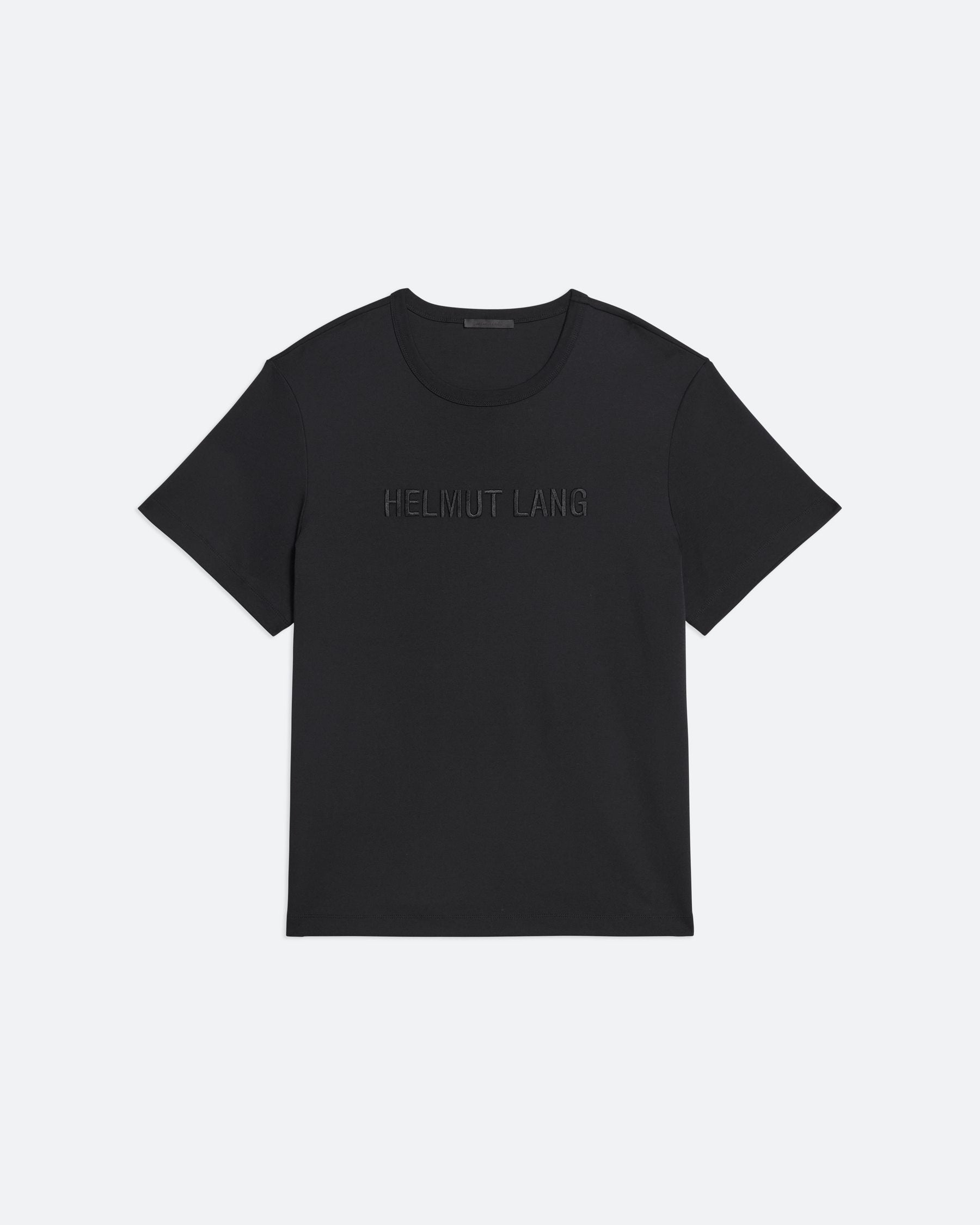 Tシャツ・カットソー HELMUT LANG Men T-shirt Black 1 O04HM599 001 Buy Helmut Lang Logo Short-Sleeve Tee 'Black' - O04HM599 001