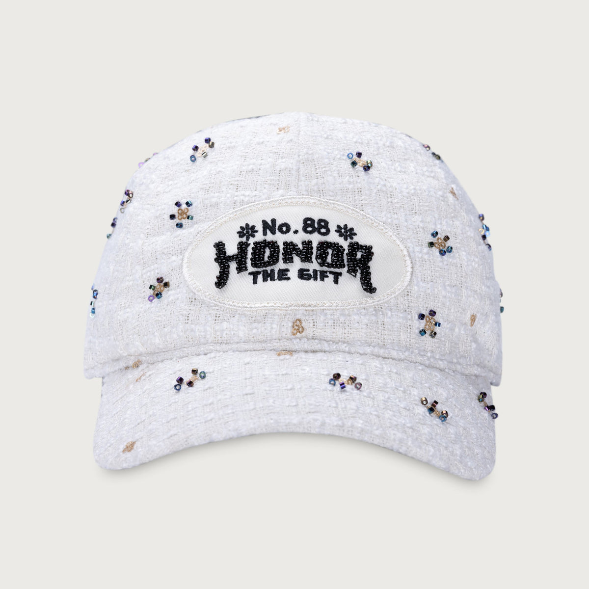 HONOR THE GIFT Breded 6 Panel Cap Accessories – ASPHALT