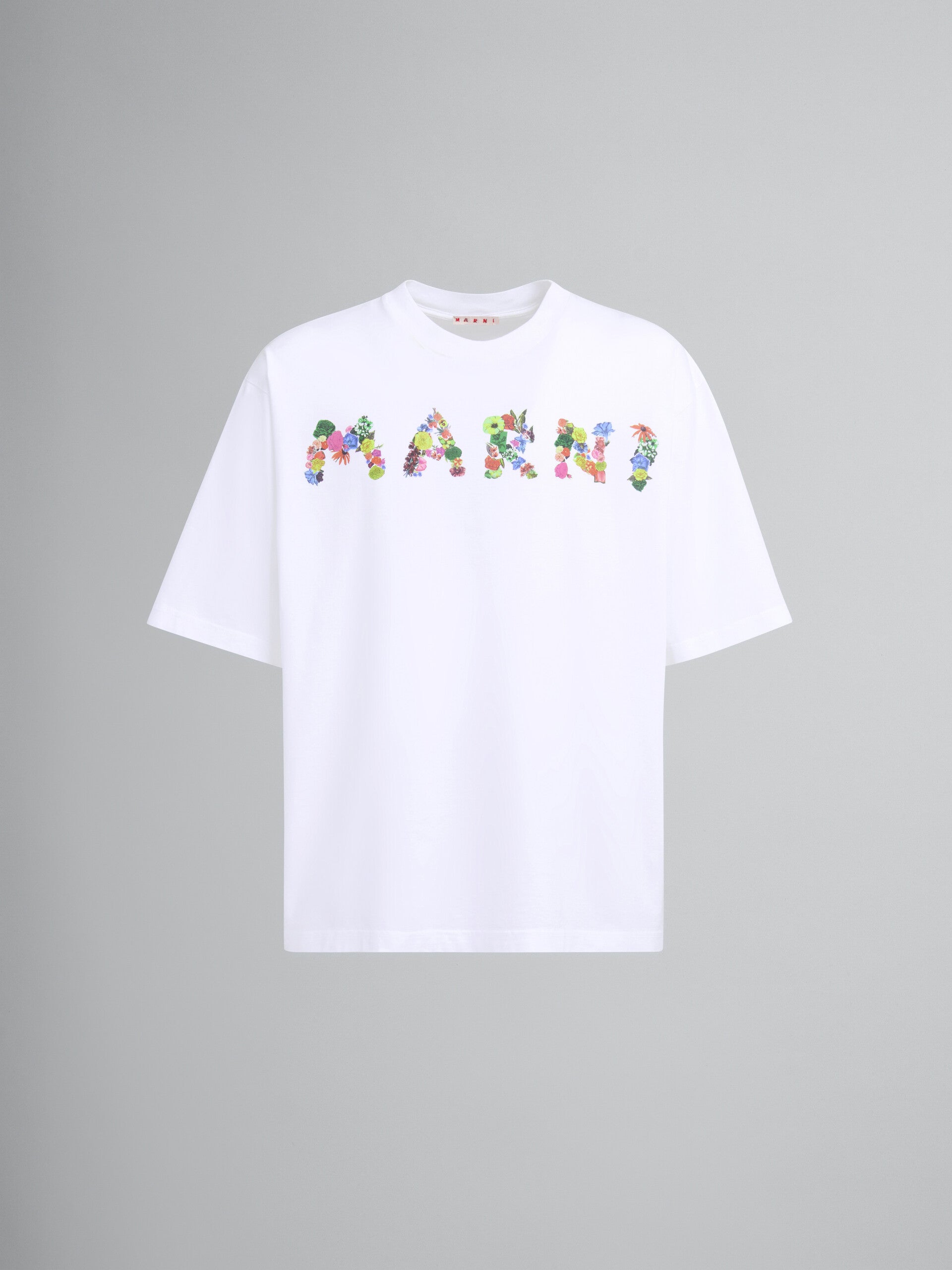 MARNI T-Shirt With Bouquet Marni Logo Mens Apparel – ASPHALT MARNI T-Shirt With Bouquet Marni Logo Mens Apparel – ASPHALT