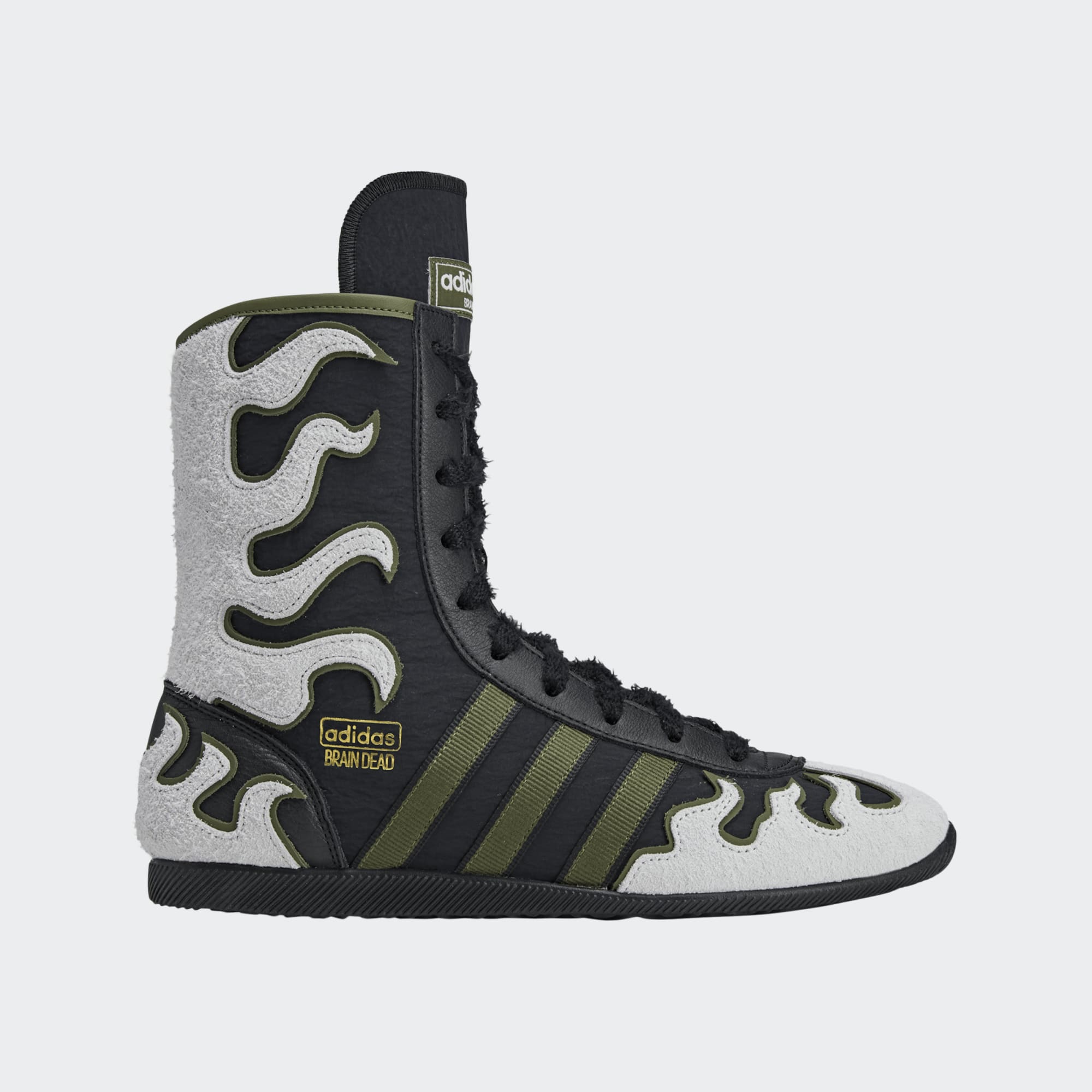 ADIDAS x BRAIN DEAD Japan Hi Unisex Sneakers – ASPHALT