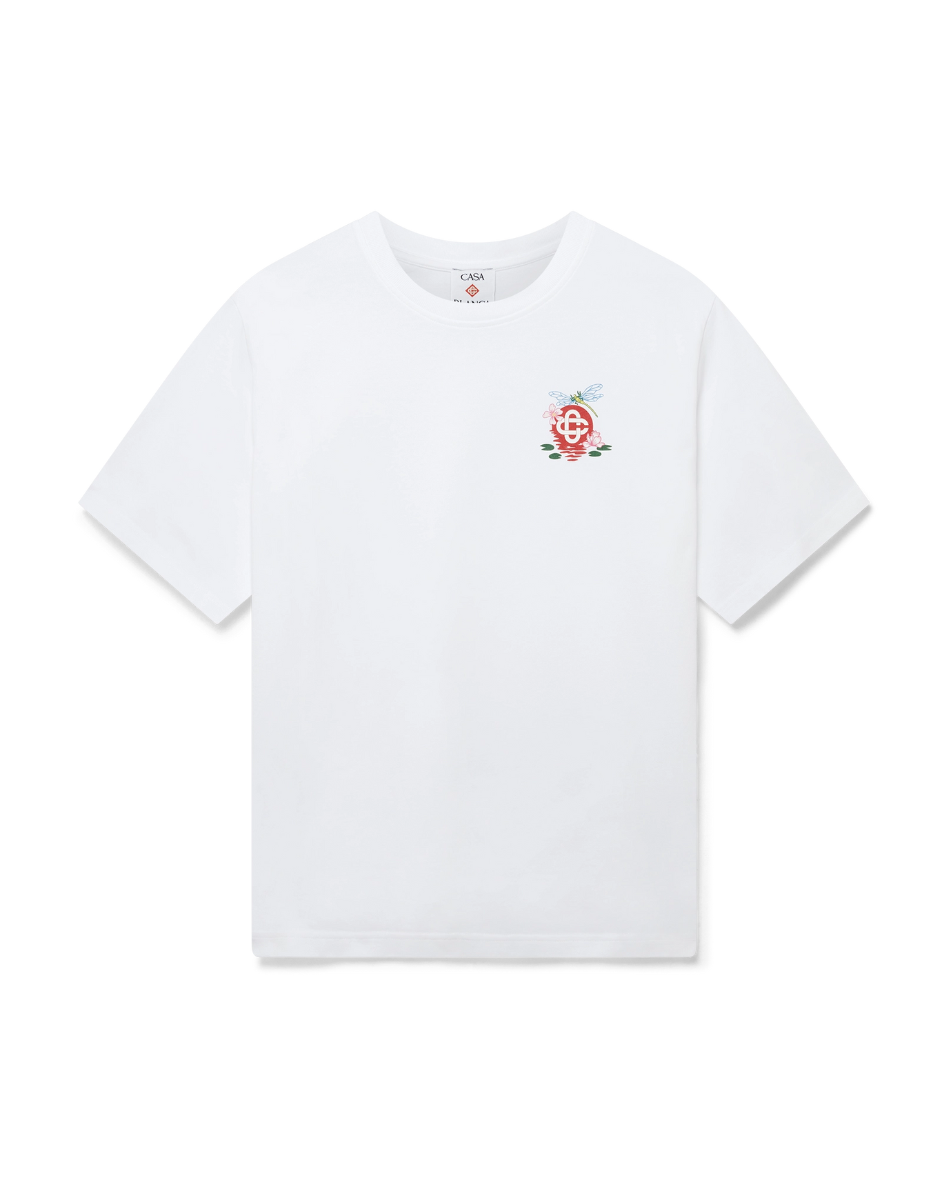 Casablanca Tシャツ Lサイズ ホワイト CASABLANCA (カサブランカ) AW25 Tシャツ TENNIS CLUB ICON