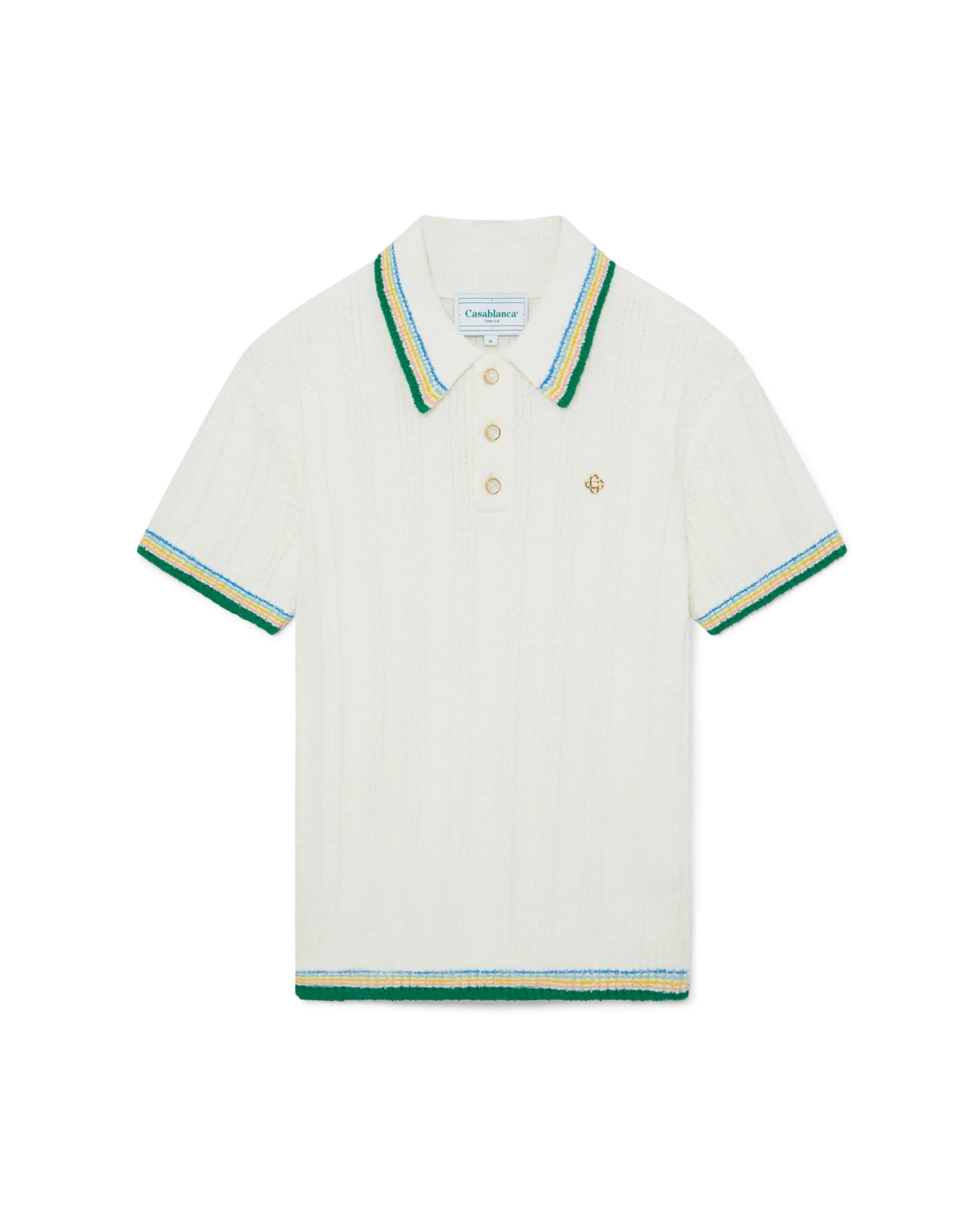 ZIPPER POLO SHIRT | White | SELECTED HOMME®