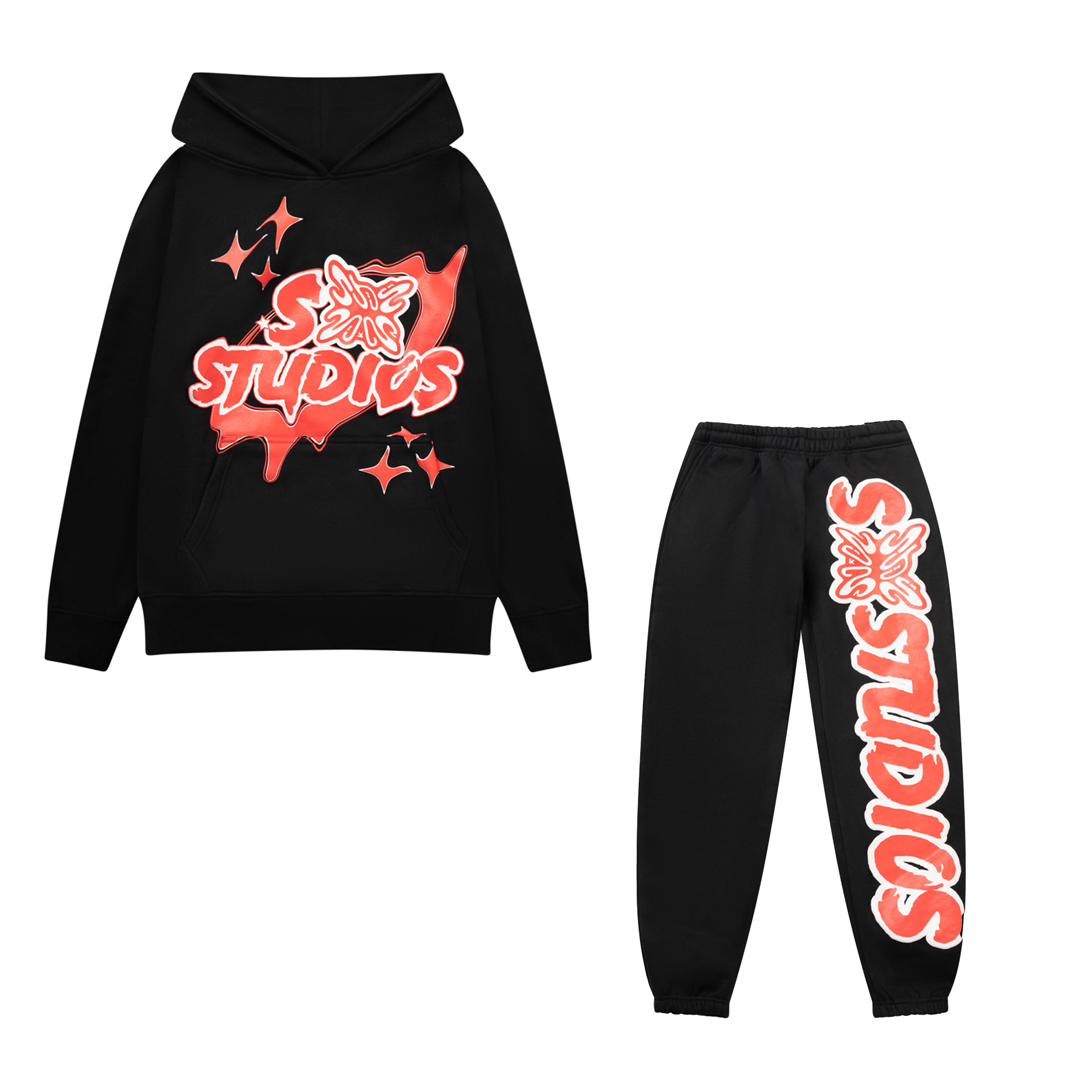 SB STUDIOS Stain Bandz Sweatsuit – ASPHALT