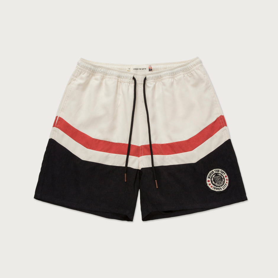 HONOR THE GIFT Brushed Poly Track Short Mens Apparel – ASPHALT