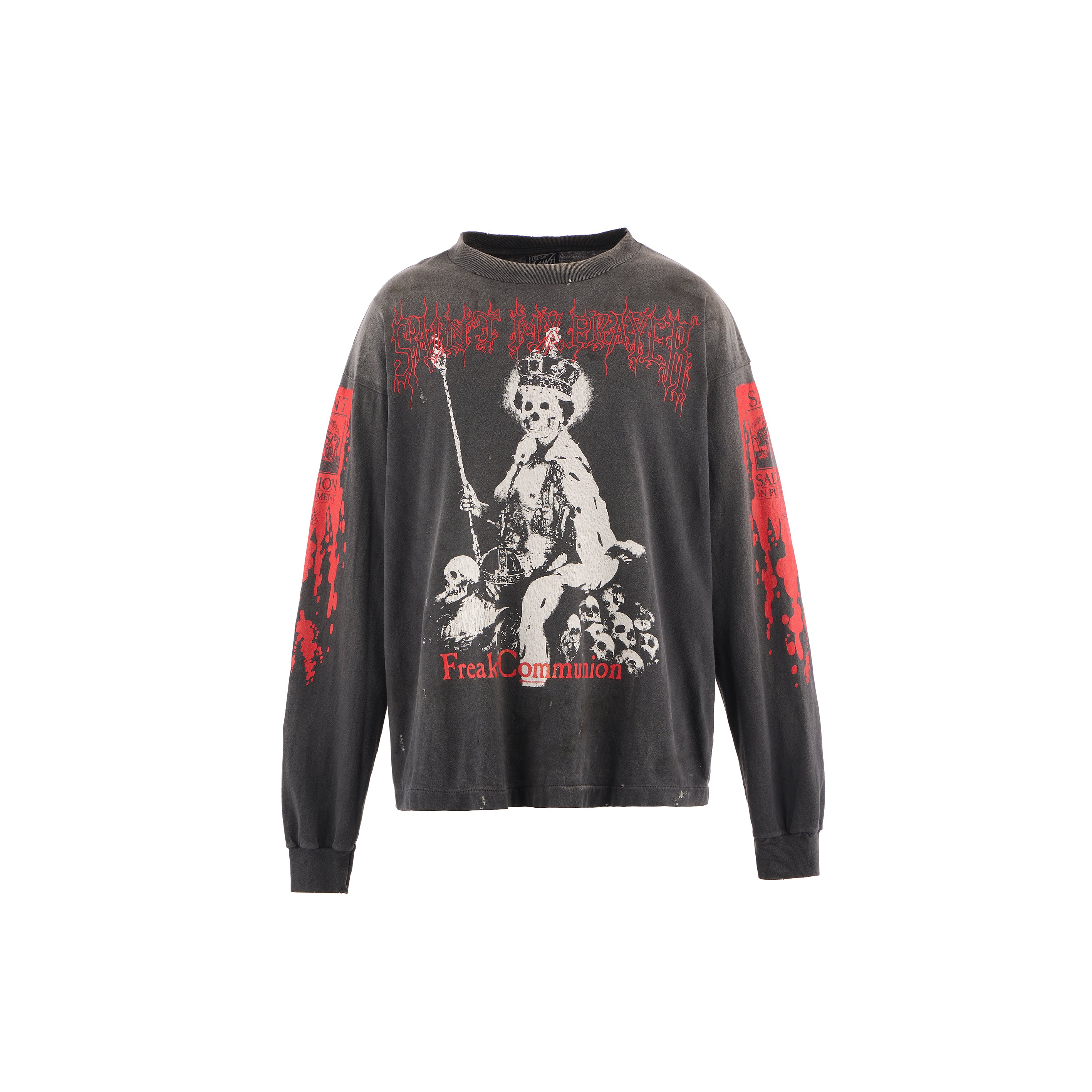 SAINT MXXXXXX Saint Is A Kiss L/s Mens Apparel – ASPHALT