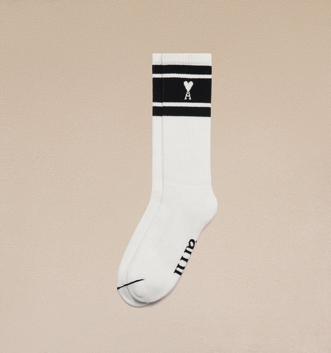 Ami De Coeur Striped Socks Accessories