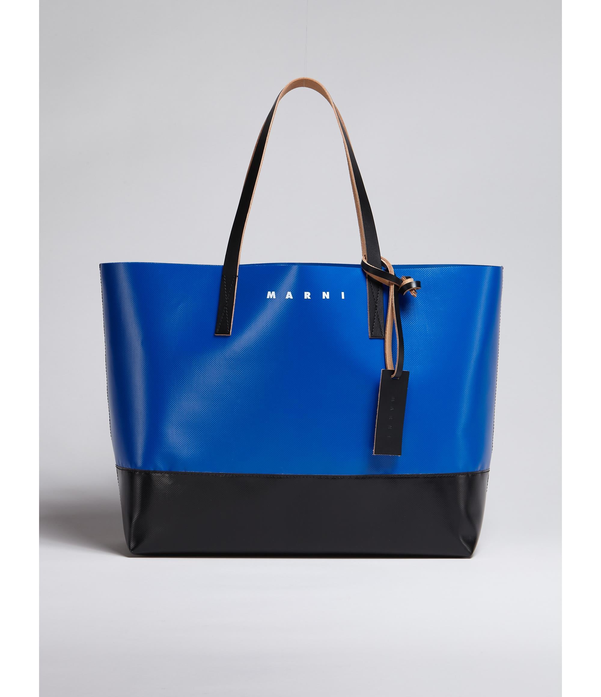 MARNI Tribeca Shopping Bag E/w Unisex Accessories – ASPHALT