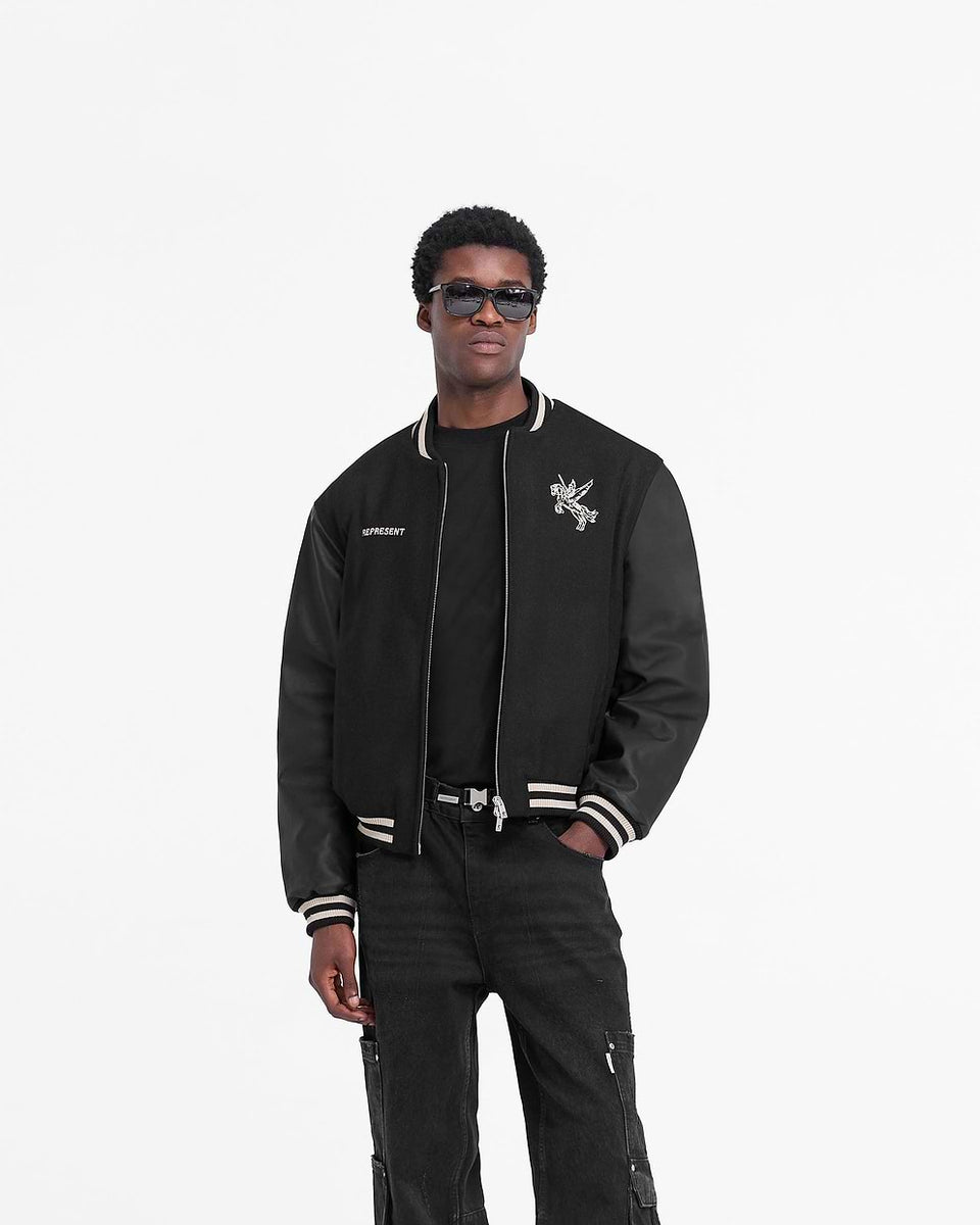 REPRESENT Mascot Wool Varsity Jacket | Mens Apparel – ASPHALT