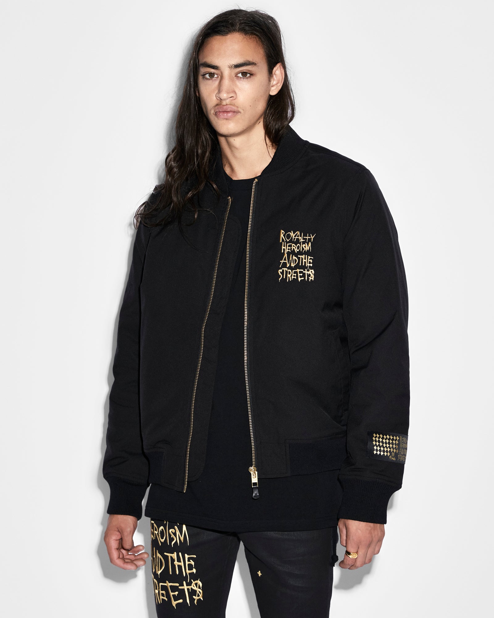 KSUBI 23 Anniversary Bomber Jacket Mens Apparel – ASPHALT Ksubi 23周年記念 ゴールド 31