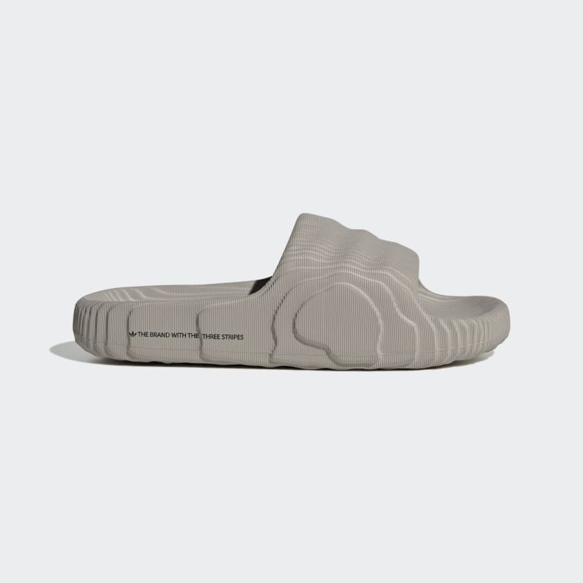 ADIDAS Adilette 22 Unises Slides – ASPHALT