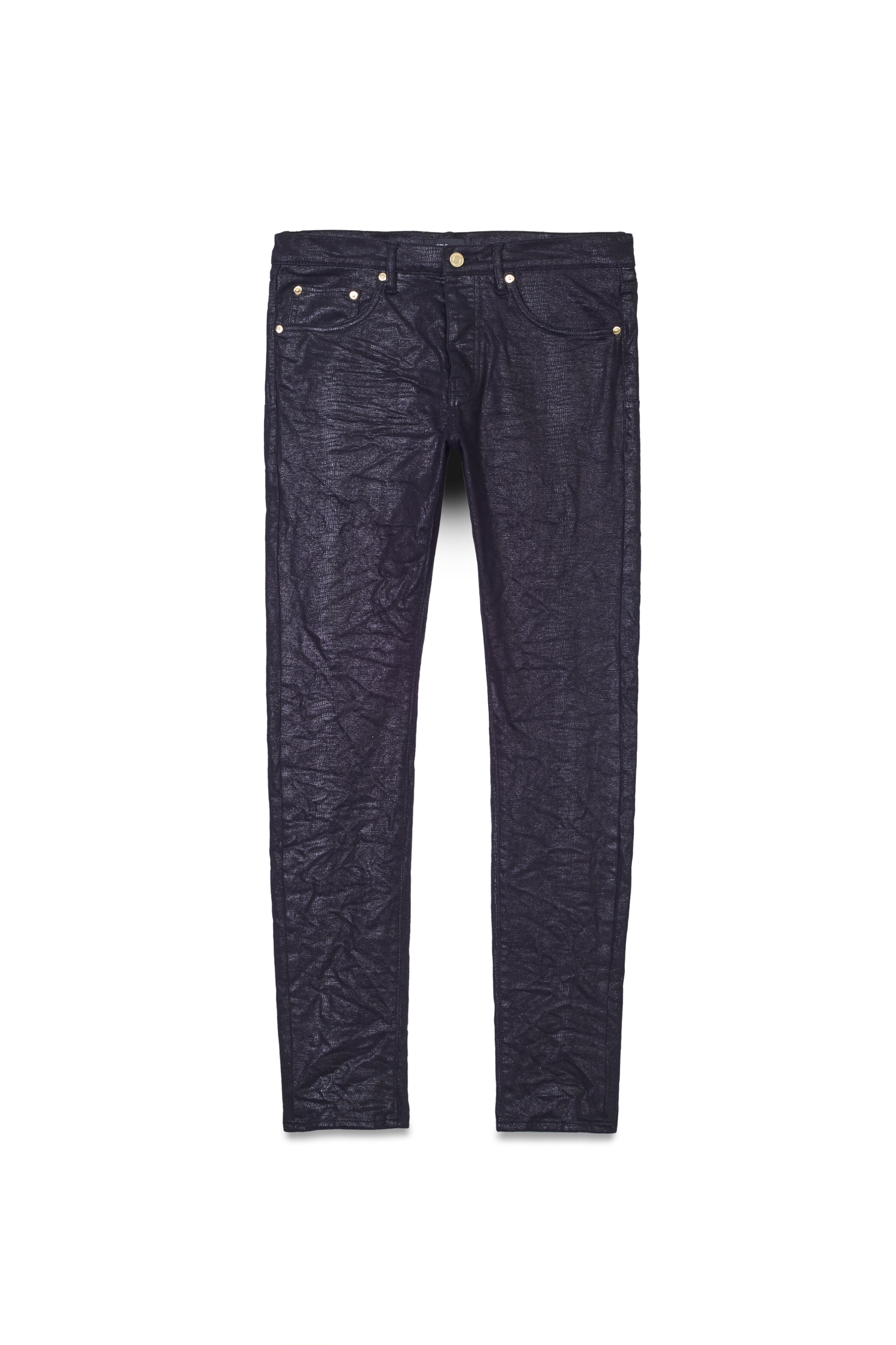 PURPLE BRAND P001 Black Lustre Snake Print Mens Apparel – ASPHALT