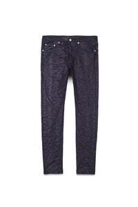 PURPLE BRAND P001 Black Lustre Snake Print Mens Apparel