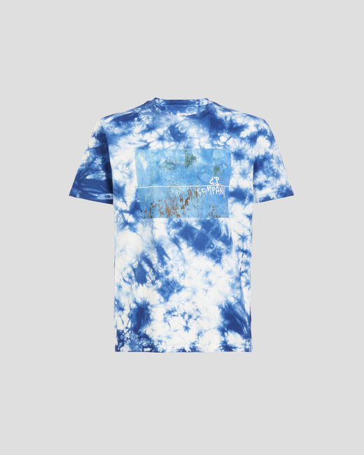 C.P. COMPANY 24/1 Jersey Treated Next Landscape T-Shirt Mens