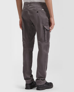 C.P. COMPANY Stretch Sateen Garment Dyed Cargo Pants Mens 