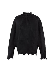 C2H4 “Filtered Reality” Arc Sculpture Knit Sweater Mens 