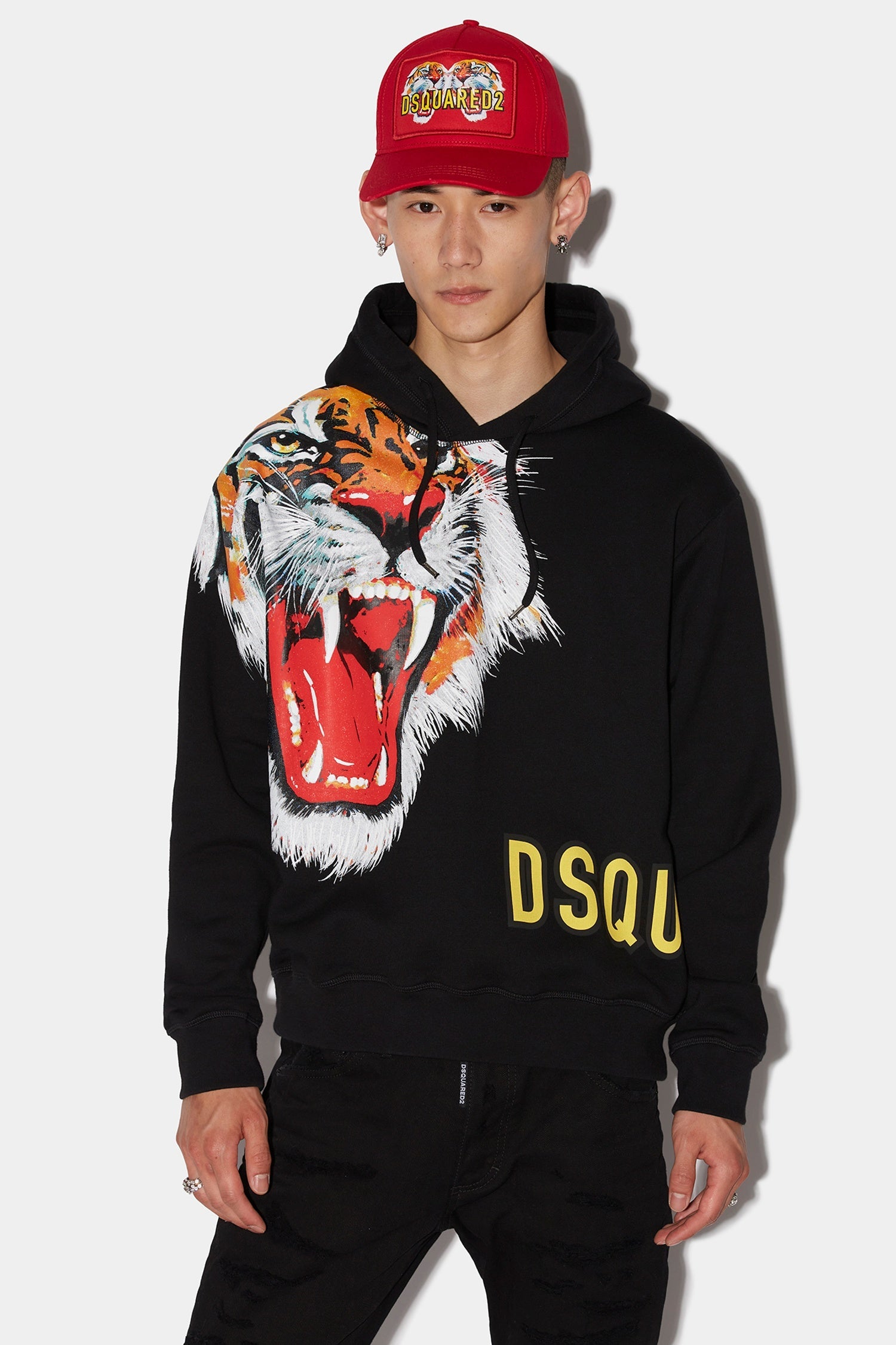 DSQUARED2｜ (S74GU0811 S25516 900) DSQUARED2: Sweater men - Black | Dsquared2 sweatshirt