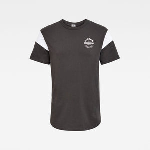 G-STAR Sport Panel Originals Logo GR T-Shirt Mens Apparel - 