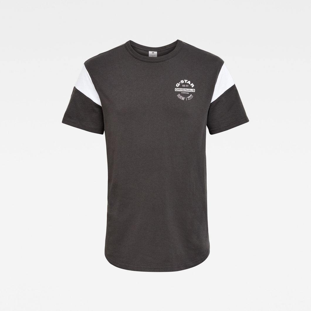 G-STAR Sport Panel Originals Logo GR T-Shirt Mens Apparel - 
