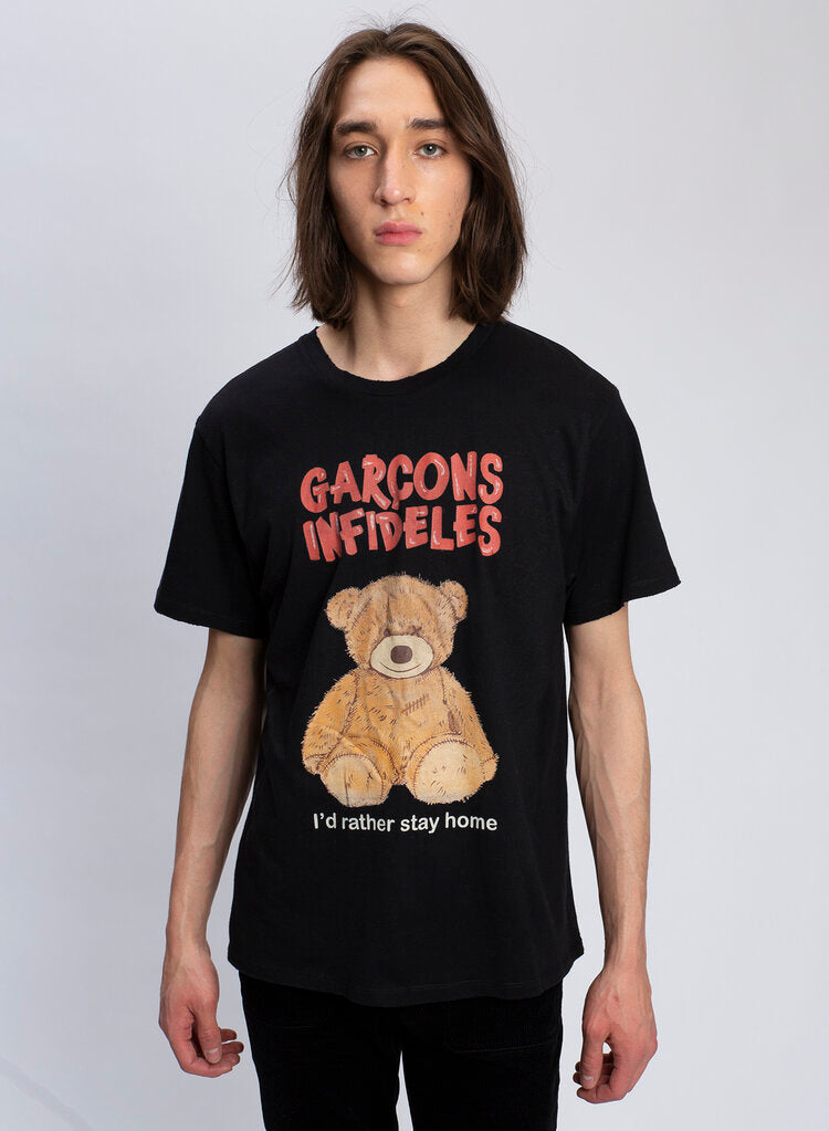 GARCONS INFIDEL TEDDY BEAR TEE SHIRT Mens Apparel