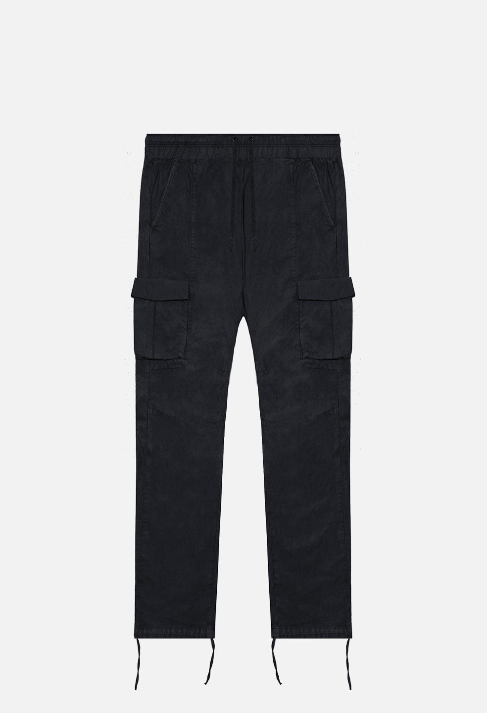 men's black cargo pants hip – Catseven store