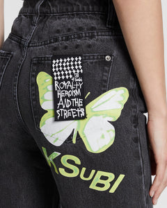 KSUBI Brooklyn Jean Phantom Womens Apparel - WOMENS APPAREL