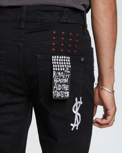 KSUBI CHITCH LAID BLACK SURVIVE Mens Apparel - Mens Apparel