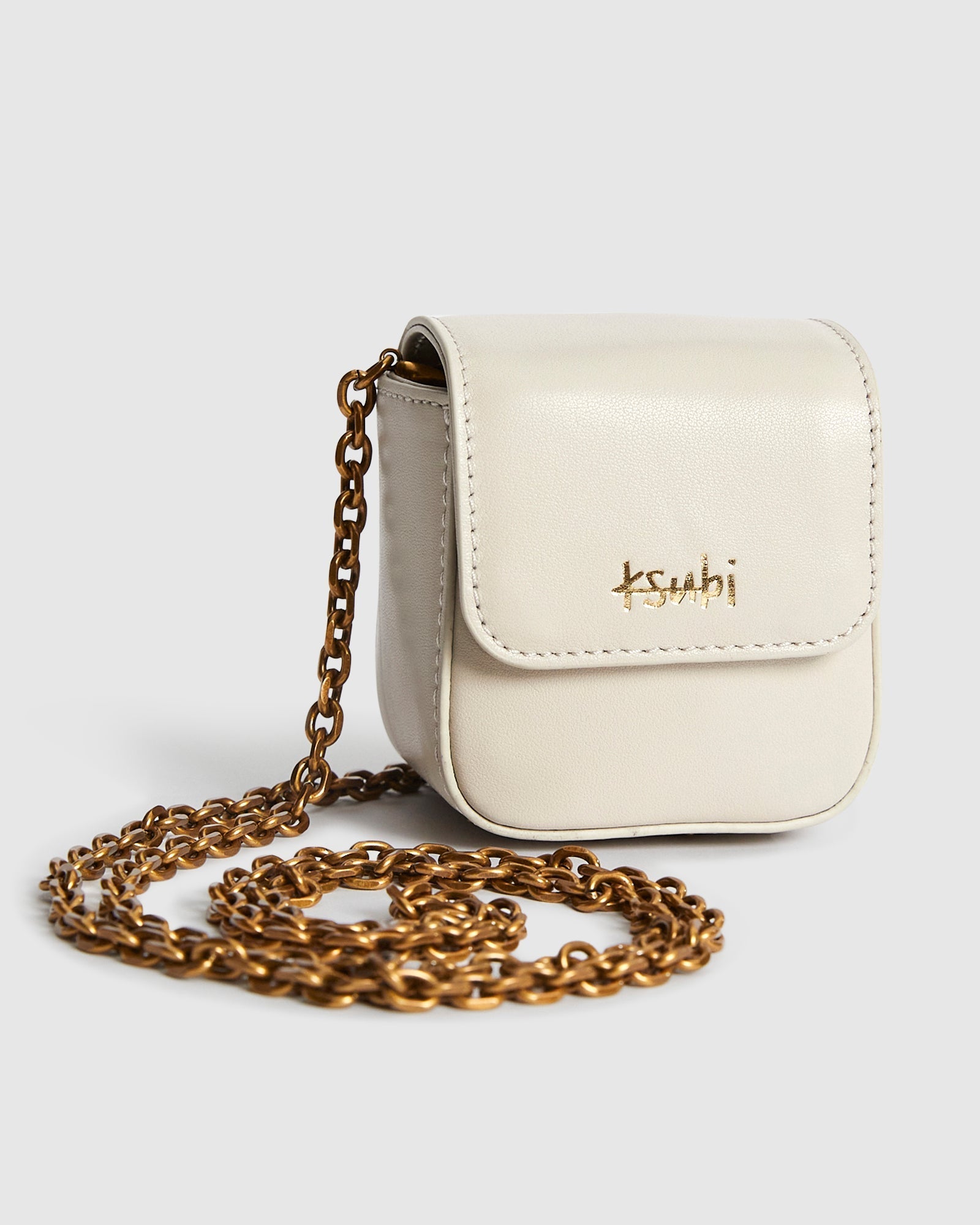 Ksubi Kube Mini Leather Crossbody Bag