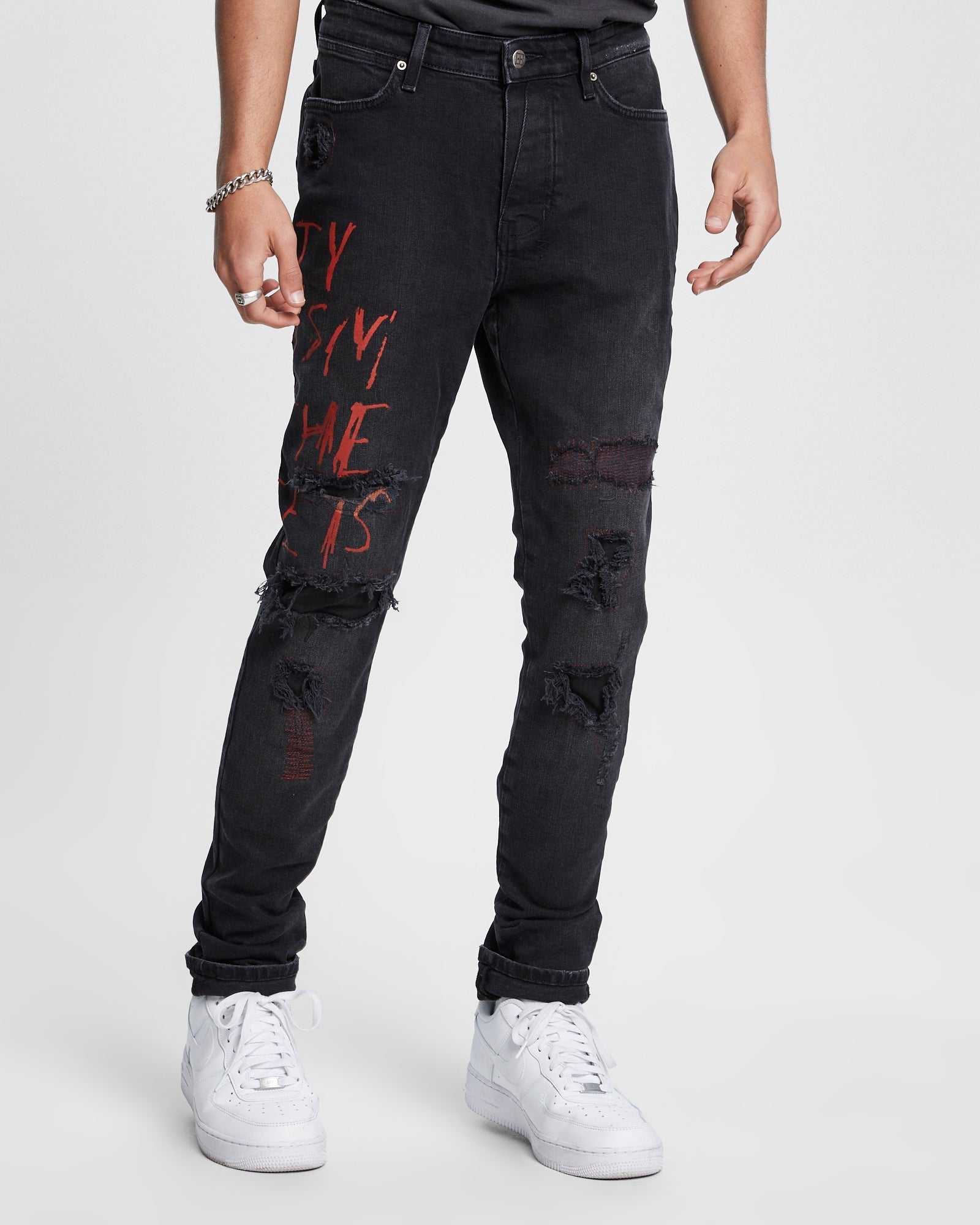 KSUBI VAN WINKLE REDBACK TRASHED Mens Apparel – ASPHALT
