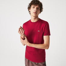 LACOSTE Crew Neck Pima Cotton Jersey T-shirt Mens Apparel - 