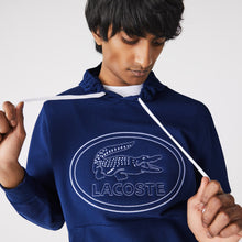 LACOSTE Embroidered Logo Piqué Fleece Hoodie Mens Apparel - 