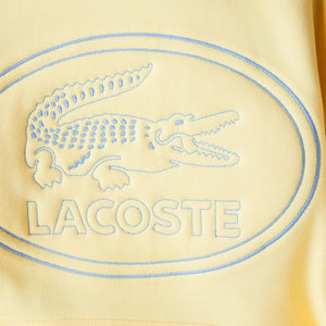 LACOSTE Embroidered Logo Piqué Fleece Hoodie Mens Apparel - 