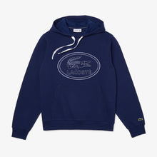 LACOSTE Embroidered Logo Piqué Fleece Hoodie Mens Apparel - 