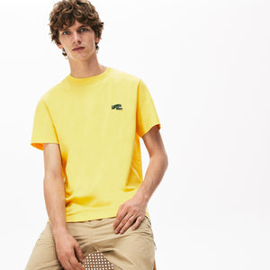 LACOSTE Embroidered Logo Regular Fit T-shirt Mens Apparel - 
