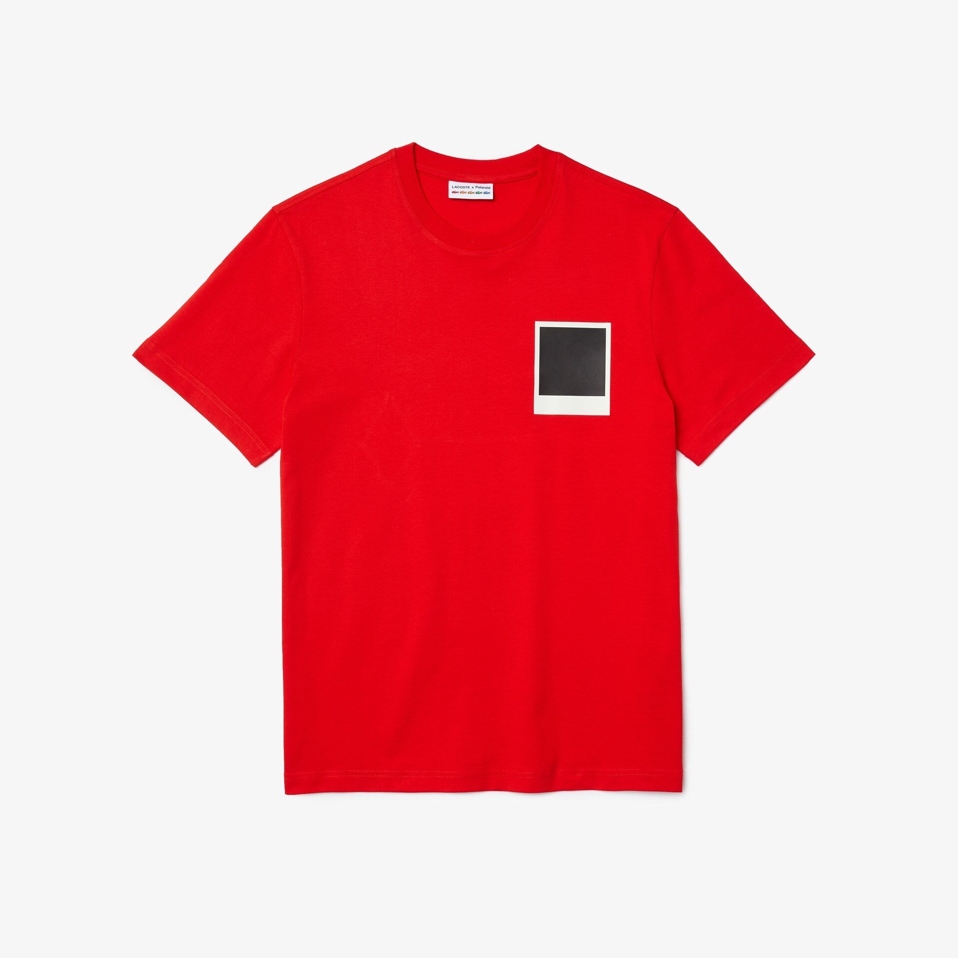 LACOSTE x Polaroid Breathable Thermosensitive Badge T-shirt Mens – ASPHALT