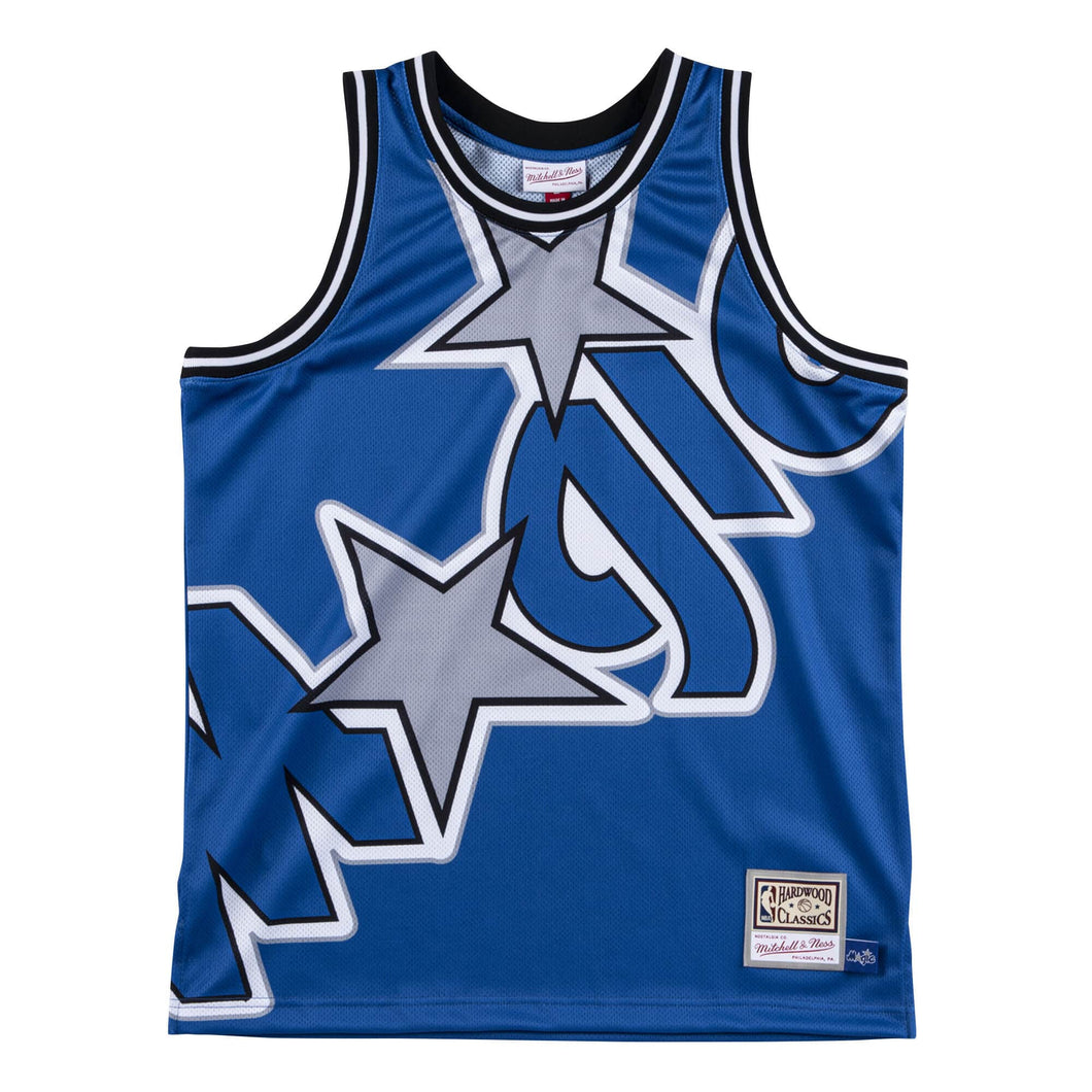 MITCHELL & NESS NBA BIG FACE JERSEY MAGIC Mens Apparel - 