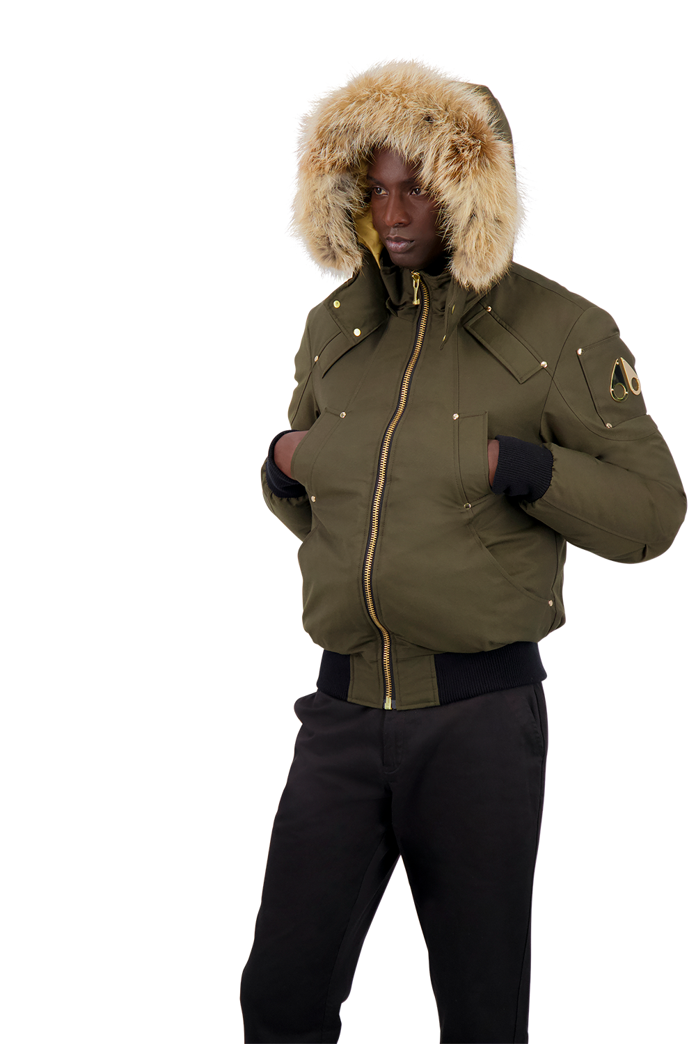 MOOSE KNUCKLES LITTLE RAPIDS BOMBER Mens Apparel – ASPHALT