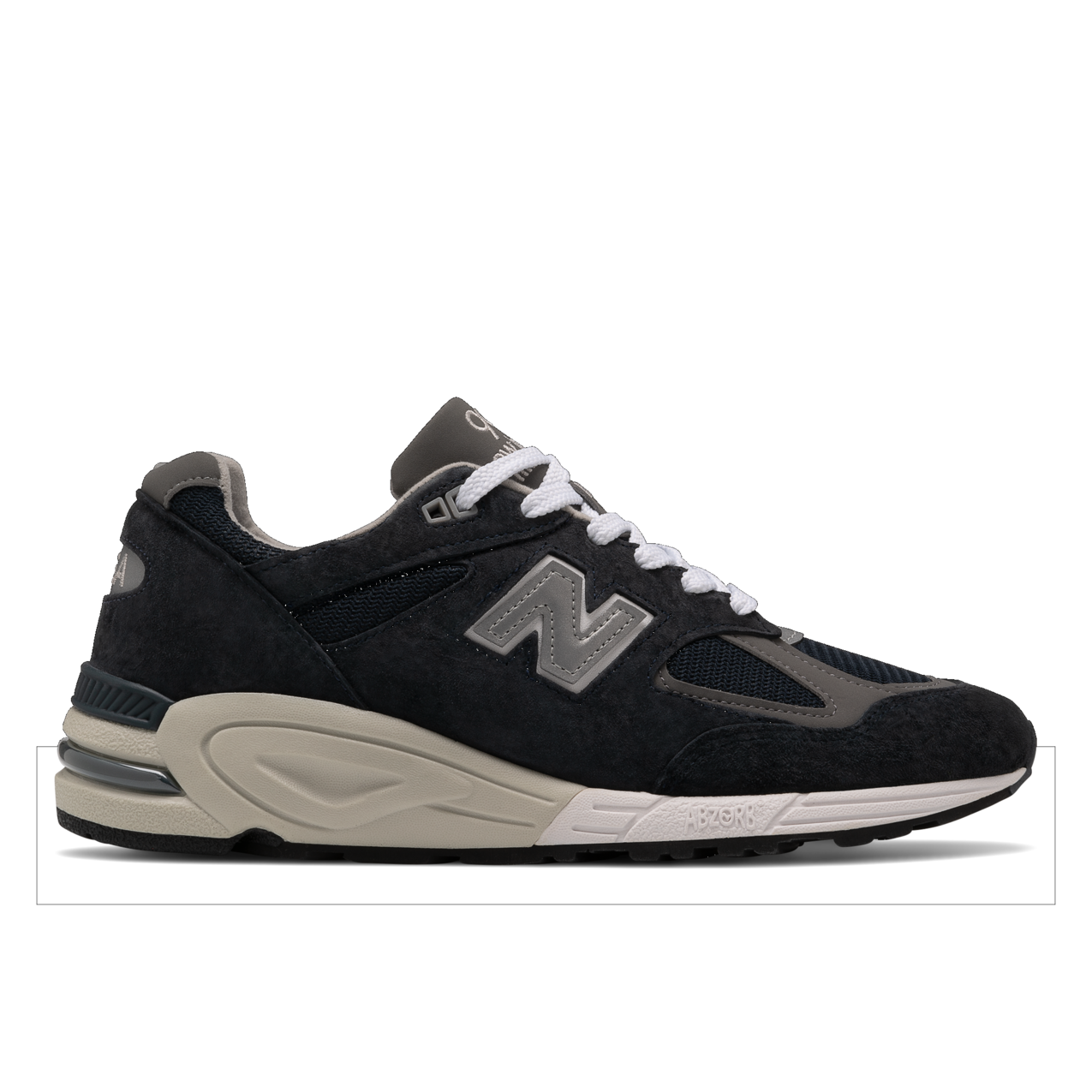 NEW BALANCE M990 V2 MADE IN USA Navy Blue Mens Sneakers