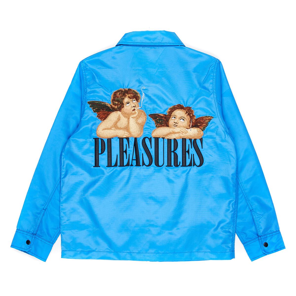 PLEASURES DYNAMIC WORK JACKET Mens Apparel – ASPHALT