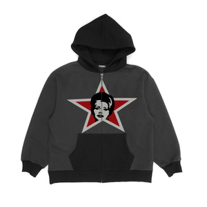 PLEASURES PARTY ANIMAL ZIP HOODY Mens Apparel - MENS APPAREL