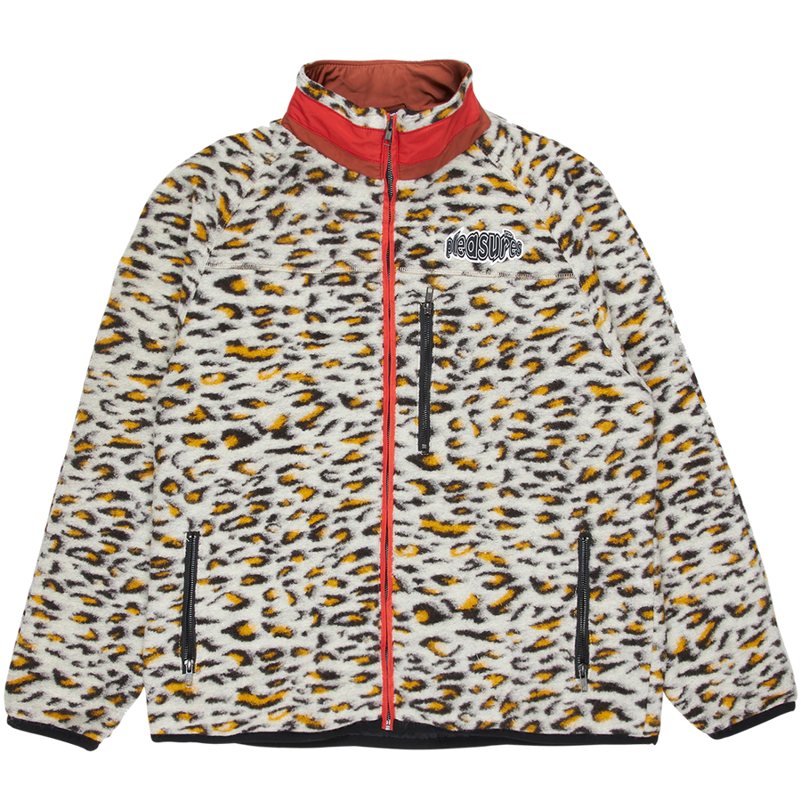 PLEASURES STRAIN FUZZY JACKET Mens Apparel – ASPHALT