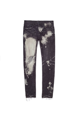 Purple brand black big bleach blowout - MENS APPAREL