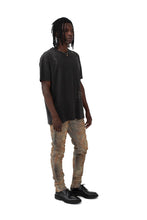 PURPLE BRAND RELAXED TEE - PYRAMID BLACK Mens Apparel - MENS