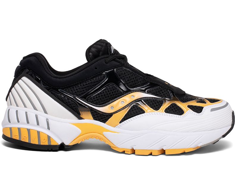 SAUCONY GRID WEB Mens Sneakers – ASPHALT