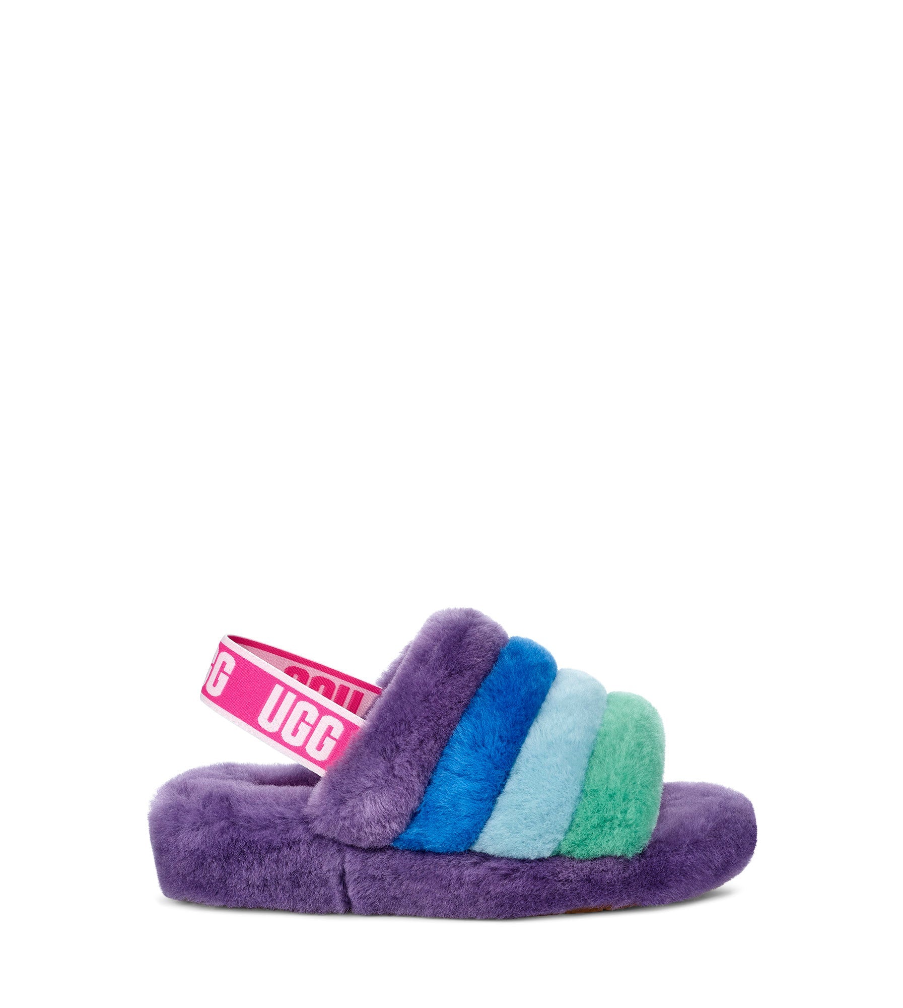 Ugg Kids Rainbow Ugg Fluff Yeah Slide Purple Fluff Yeah Ugg UGG